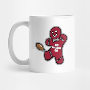 Atlanta Falcons Gingerbread Man Mug